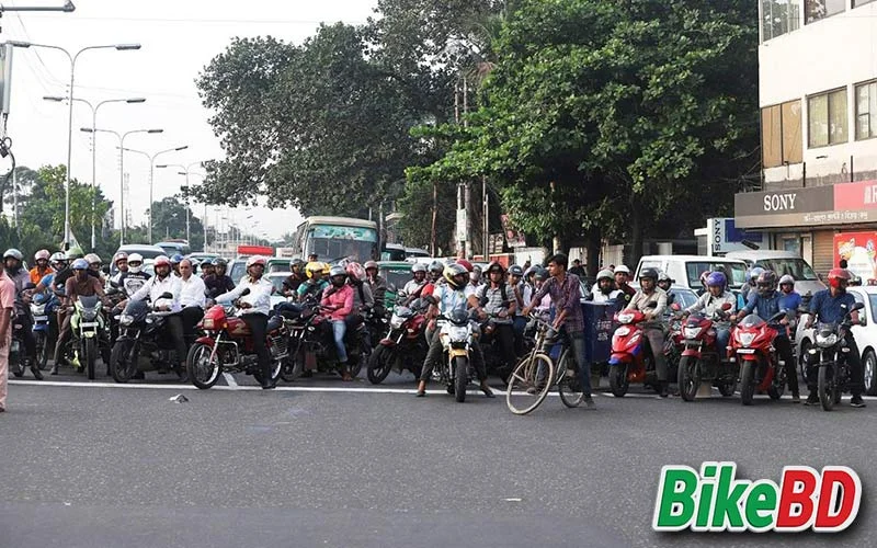 Motorcycle movement is stopped in the capital